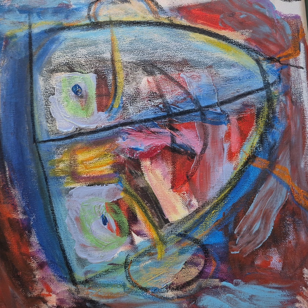 Abstract Expressionist Canvas Art